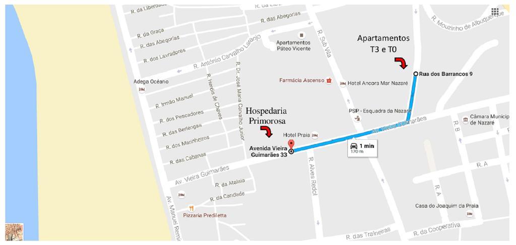 Hospedaria A Primorosa Ναζαρέ Εξωτερικό φωτογραφία